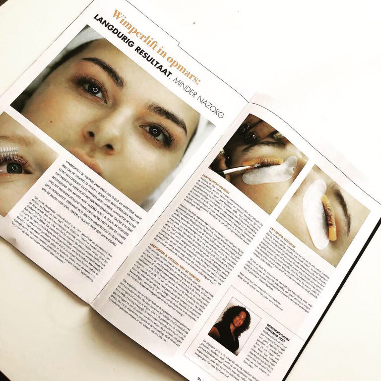 Vakblad de beautysalon wimperliften